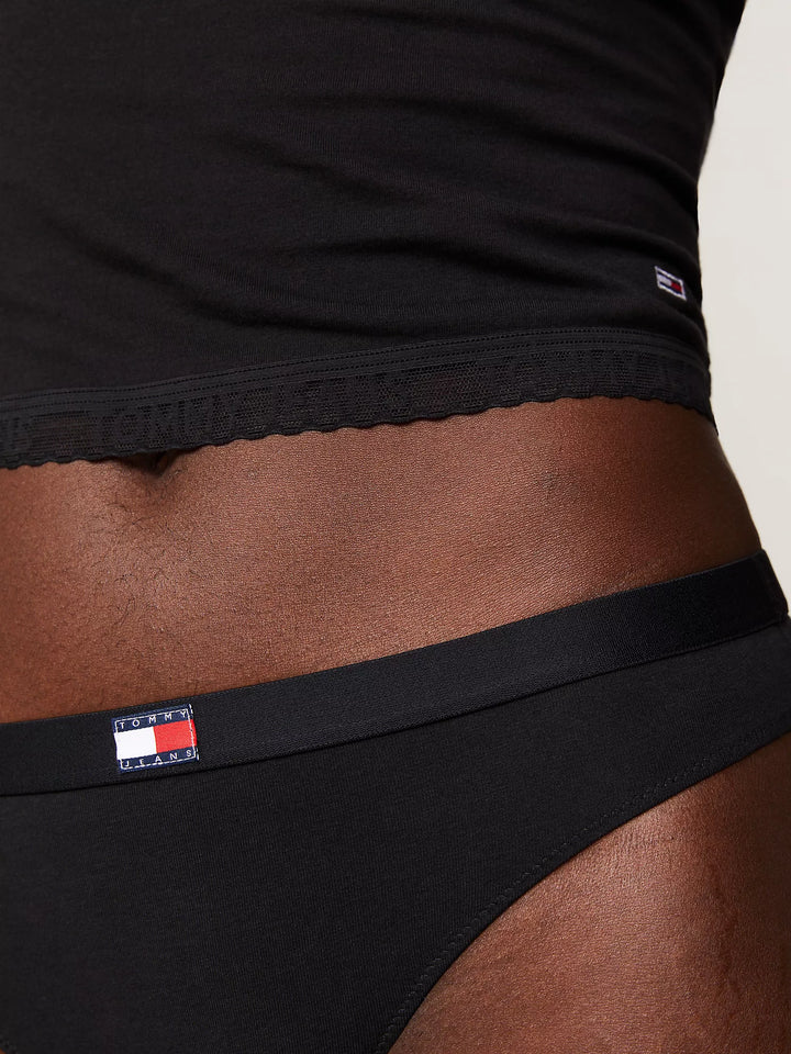 Tommy Hilfiger TJ Flag Logo Thong 3-Pack