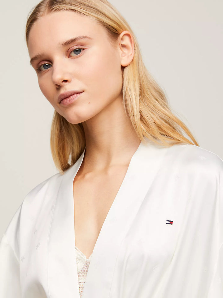Tommy Hilfiger TH Monogram Sateen Robe