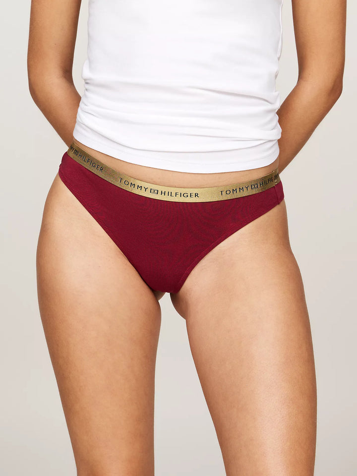 Tommy Hilfiger Logo Waistband Thong 5-Pack