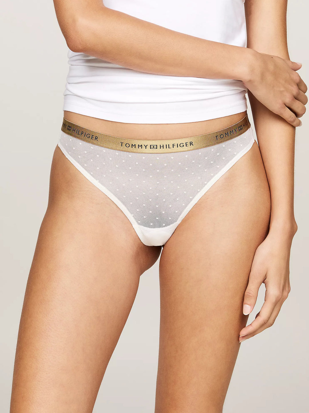 Tommy Hilfiger Logo Waistband Thong 5-Pack