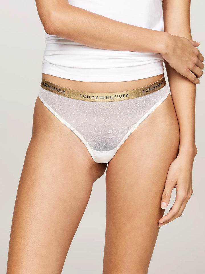 Tommy Hilfiger Logo Waistband Thong 5-Pack