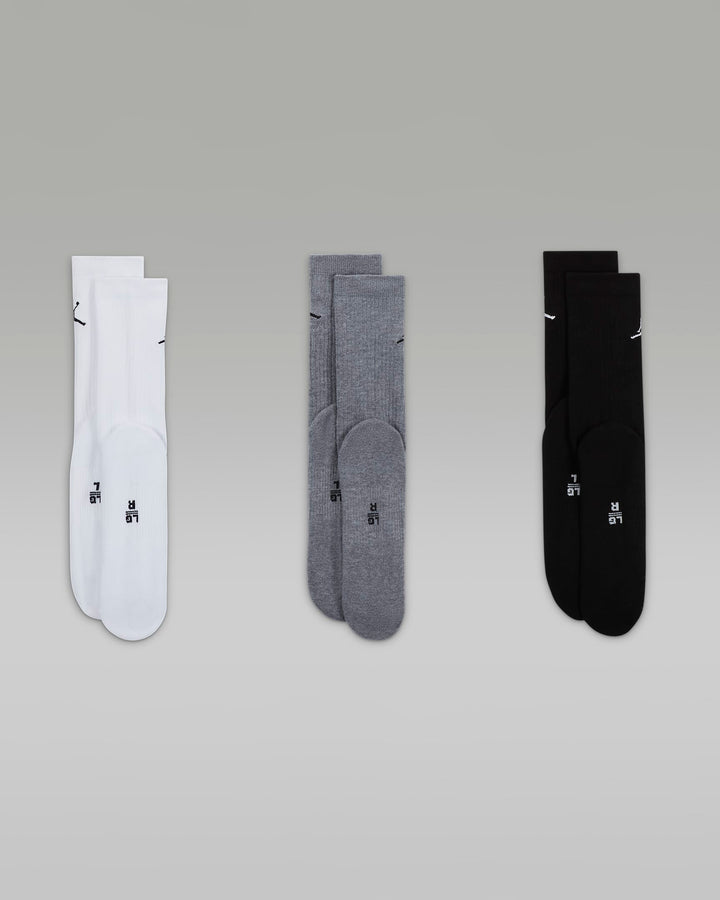 NIKE Jordan Everyday Crew Socks (3 pairs)