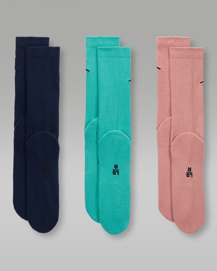 NIKE Jordan Everyday Crew Socks (3 pairs)