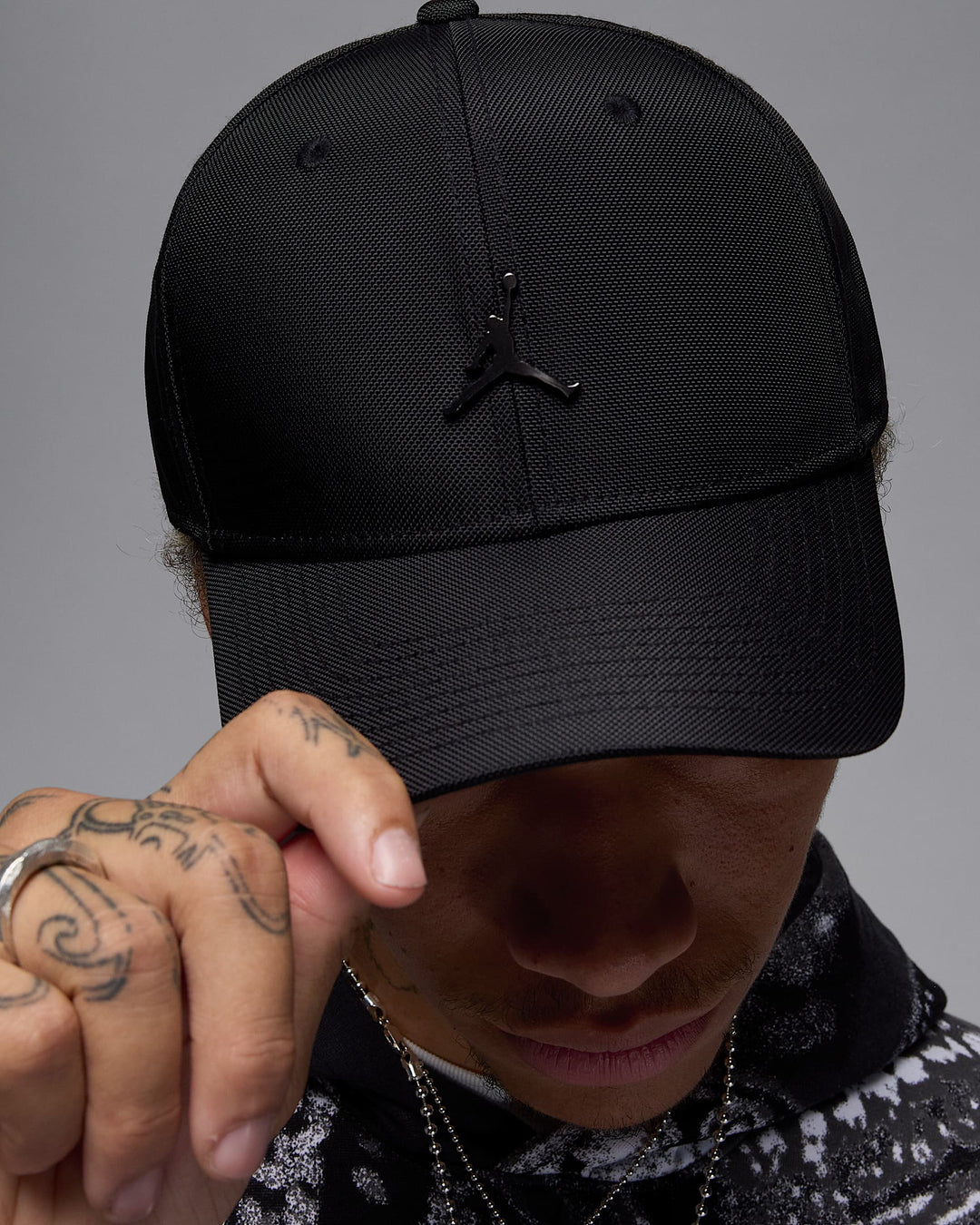 NIKE Jordan Rise Structured Metal Jumpman Hat