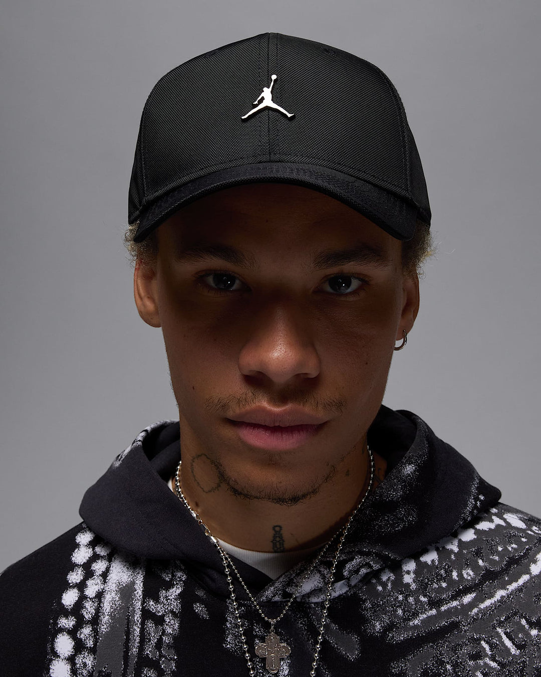 NIKE Jordan Rise Structured Metal Jumpman Hat