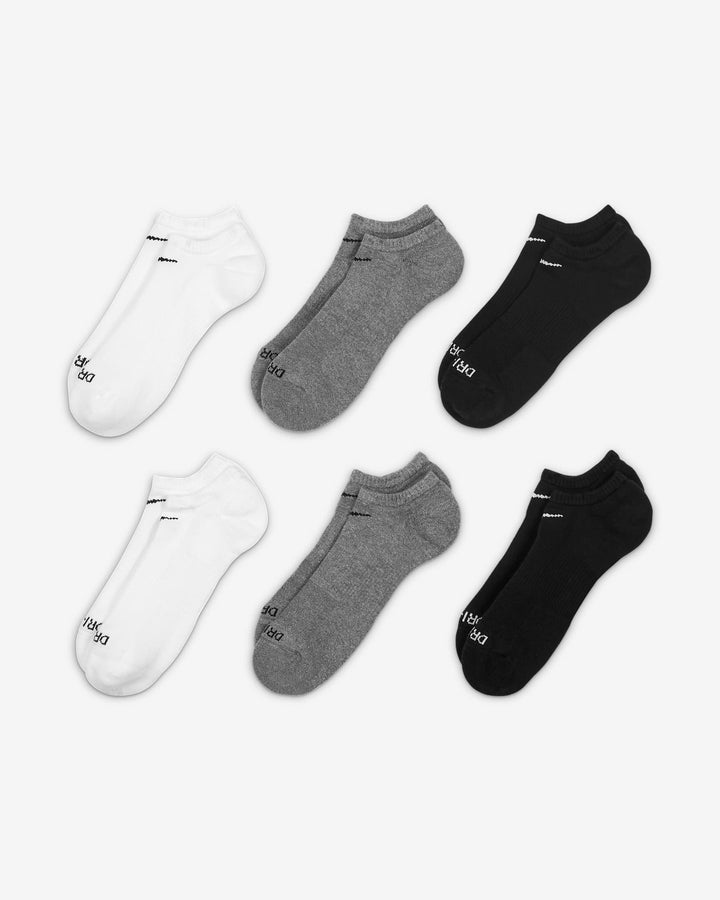 Nike Everyday Plus Cushioned Training No-Show Socks (6 Pairs)