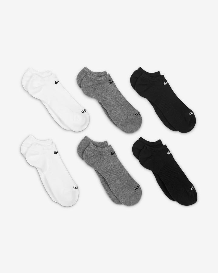 Nike Everyday Plus Cushioned Training No-Show Socks (6 Pairs)