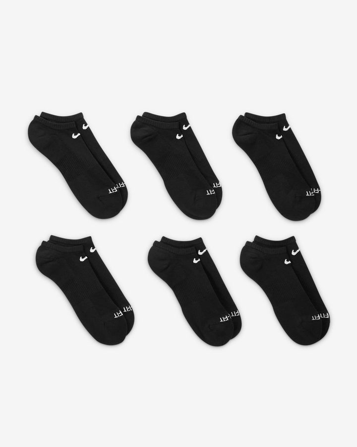 Nike Everyday Plus Cushioned Training No-Show Socks (6 Pairs)
