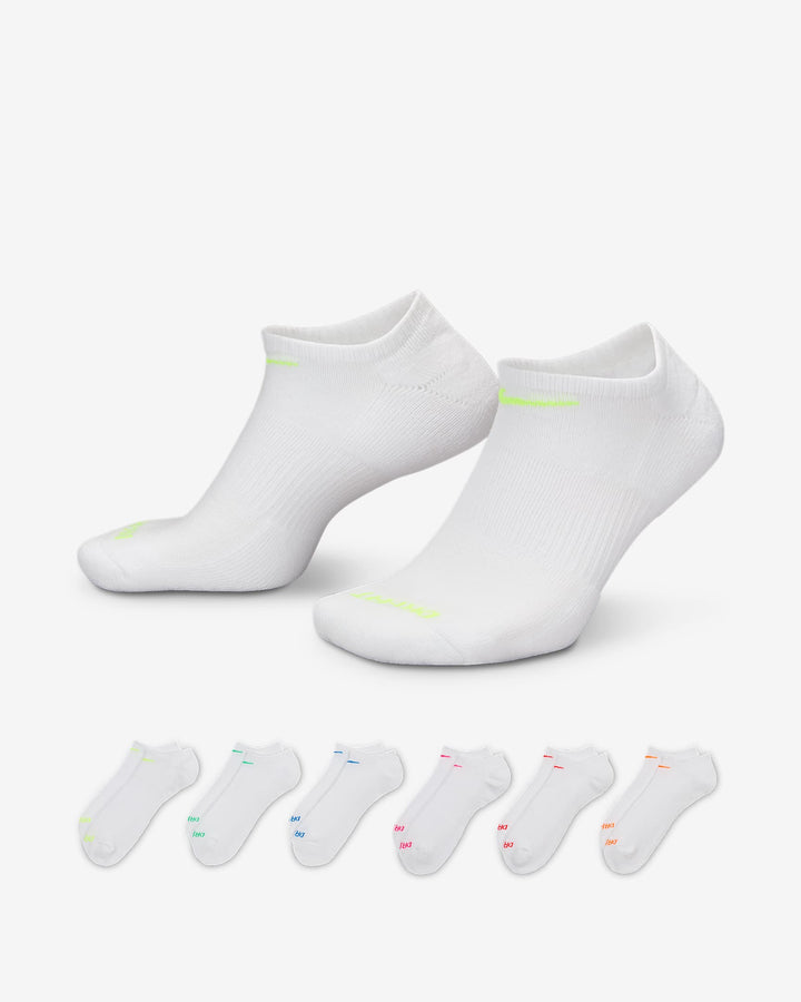 Nike Everyday Plus Cushioned Training No-Show Socks (6 Pairs)