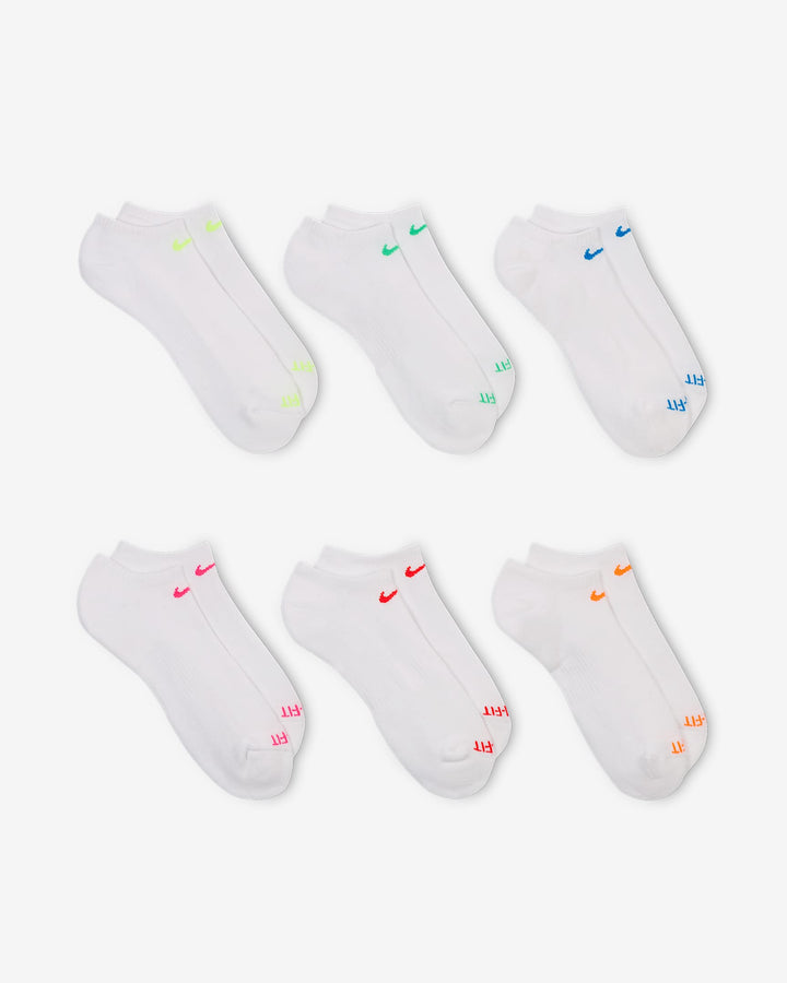 Nike Everyday Plus Cushioned Training No-Show Socks (6 Pairs)