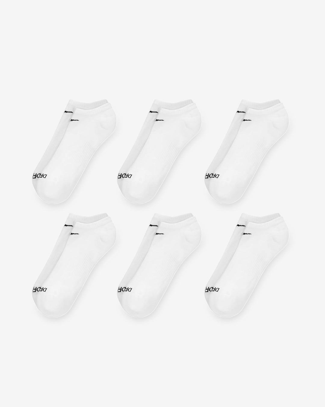 Nike Everyday Plus Cushioned Training No-Show Socks (6 Pairs)