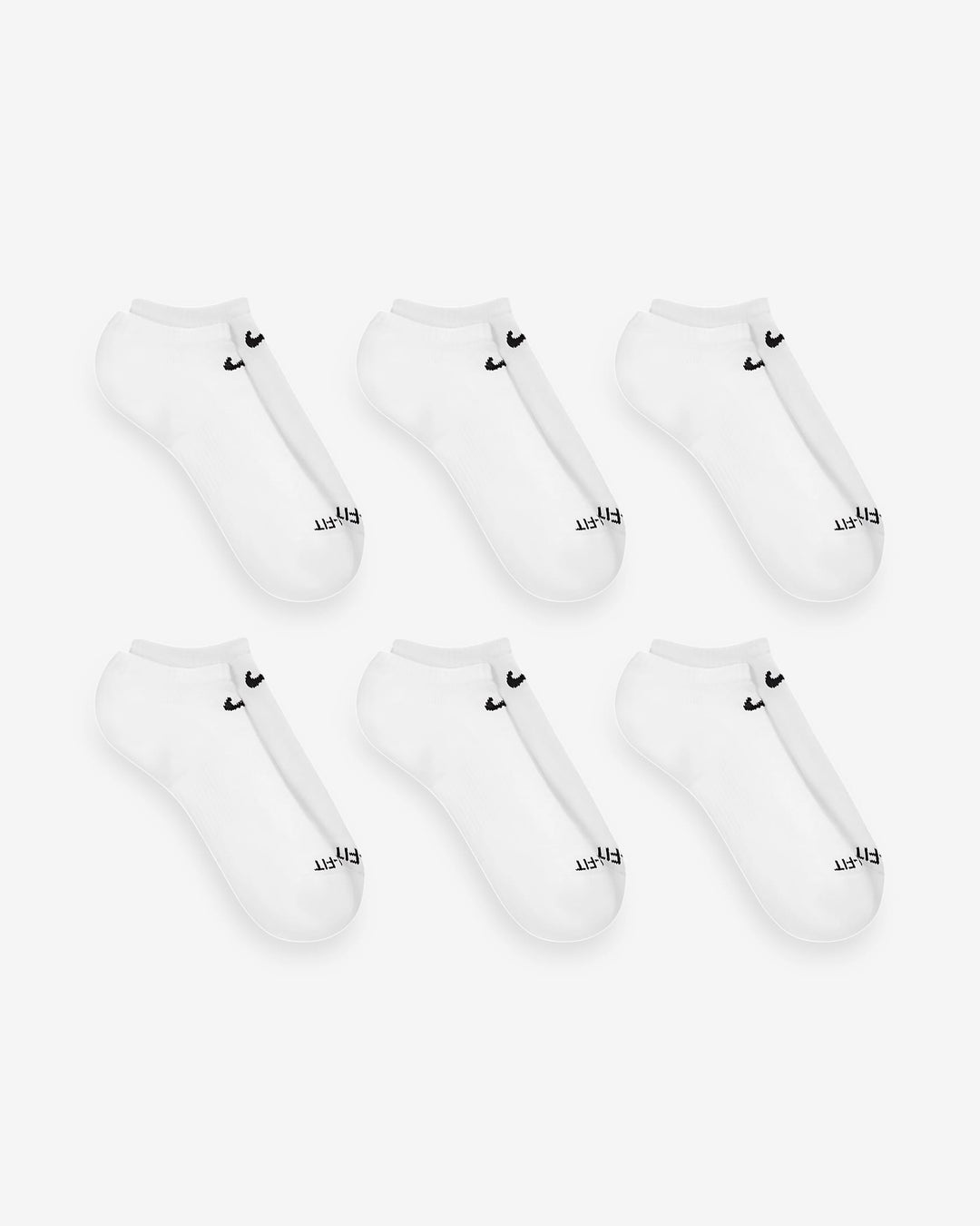Nike Everyday Plus Cushioned Training No-Show Socks (6 Pairs)