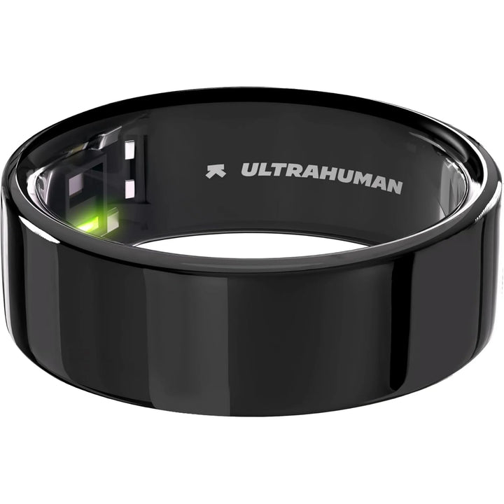 Ultrahuman Ring AIR Size 9 - World’s Lightest Sleep-Tracking Wearable - Aster Black