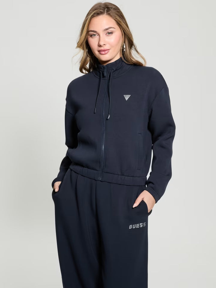 Guess Eco Cecilia Scuba Zip-Up Sweatshirt