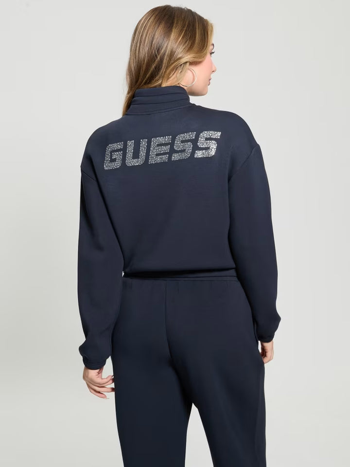 Guess Eco Cecilia Scuba Zip-Up Sweatshirt