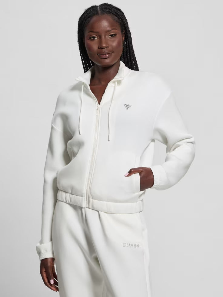 Guess Eco Cecilia Scuba Zip-Up Sweatshirt