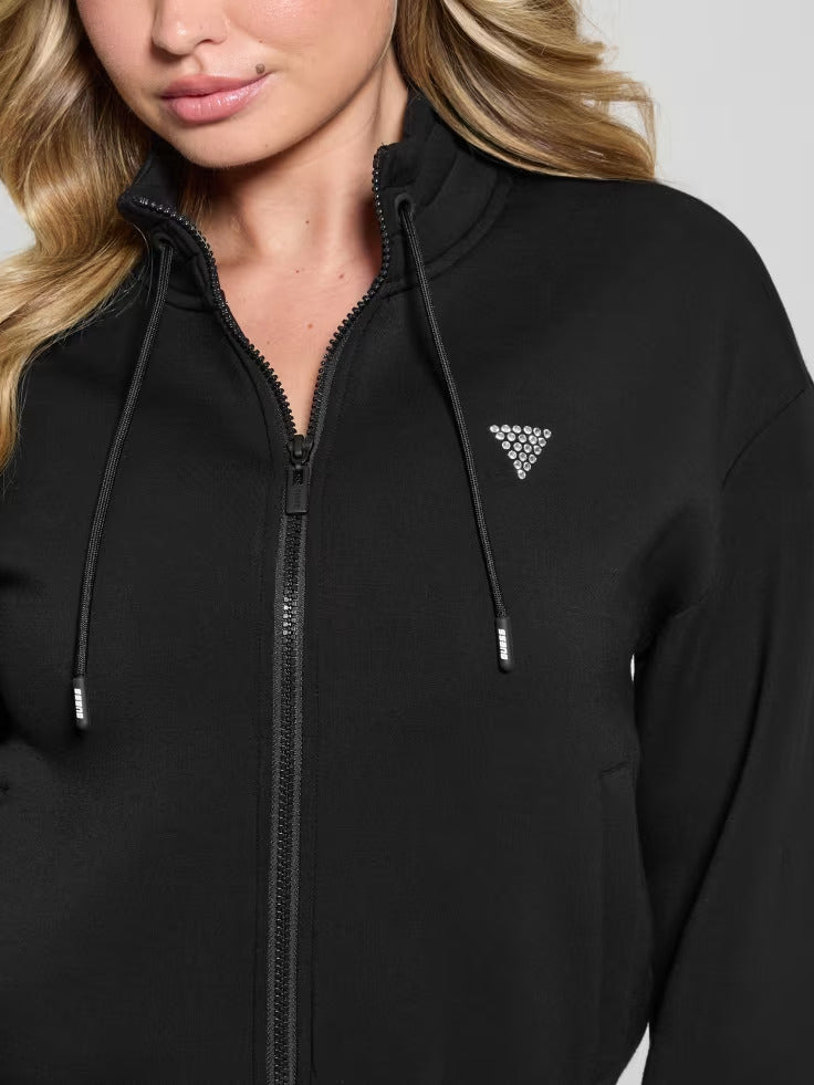 Guess Eco Cecilia Scuba Zip-Up Sweatshirt