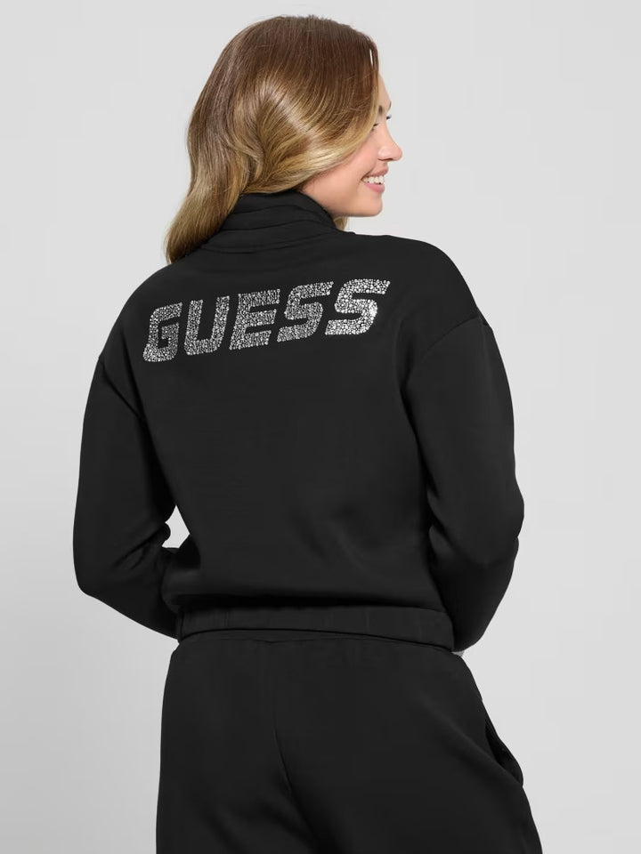 Guess Eco Cecilia Scuba Zip-Up Sweatshirt