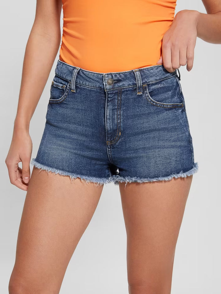 Guess Vintage-Inspired Denim Mom Shorts
