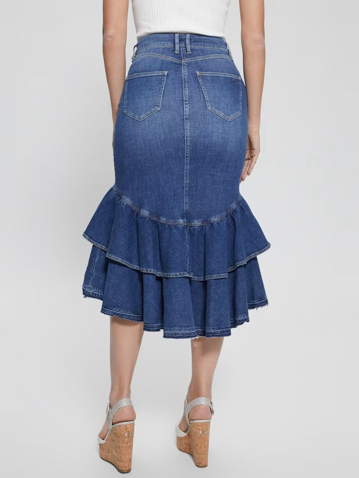 Guess Eco Marina Denim Skirt