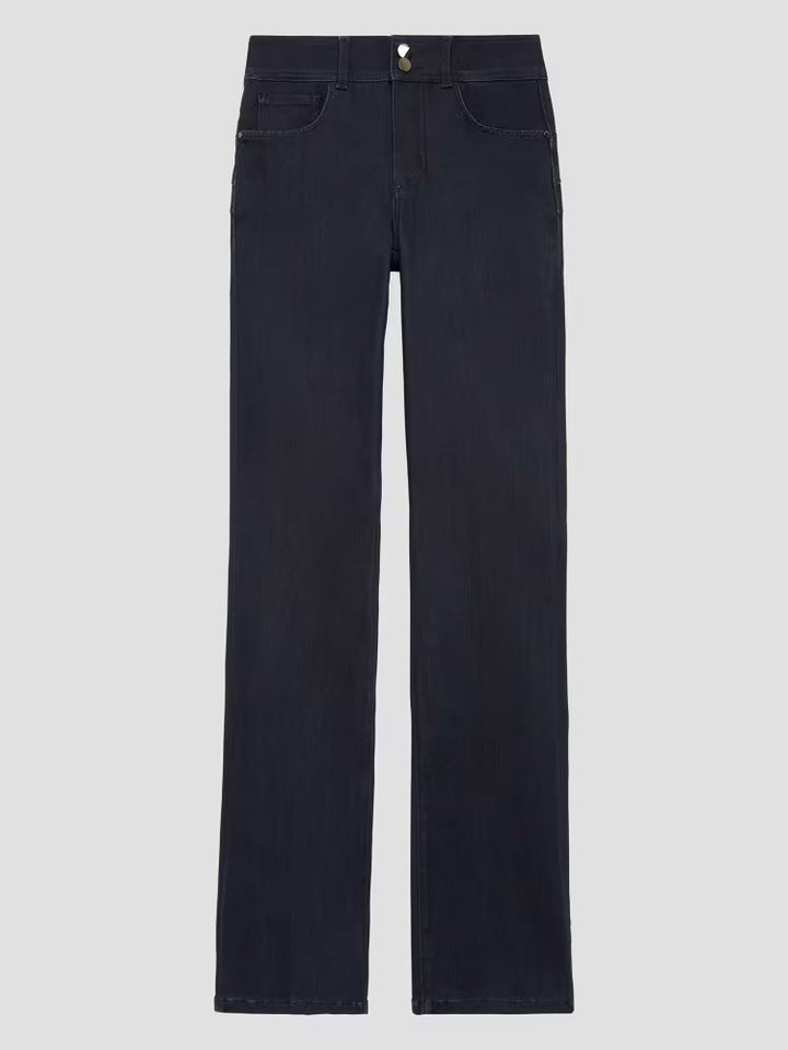 Guess Dyed Shape Up High-Rise Straight Jeans