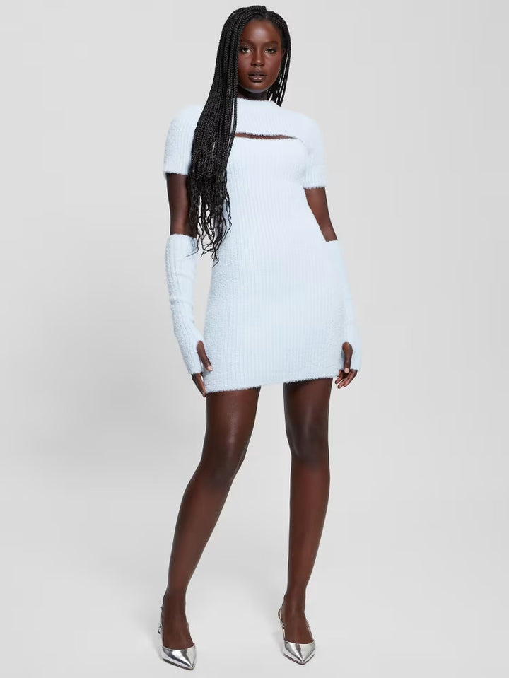 Guess Meteor Detached Sleeve Knit Dress