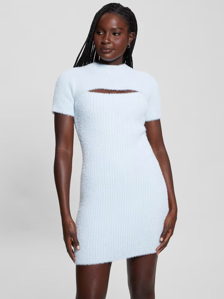 Guess Meteor Detached Sleeve Knit Dress