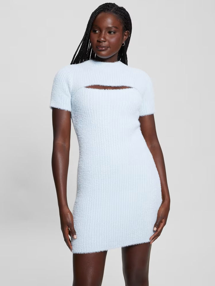 Guess Meteor Detached Sleeve Knit Dress