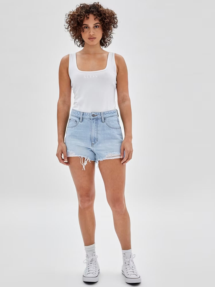 GUESS Originals Kit Destroyed Denim Shorts