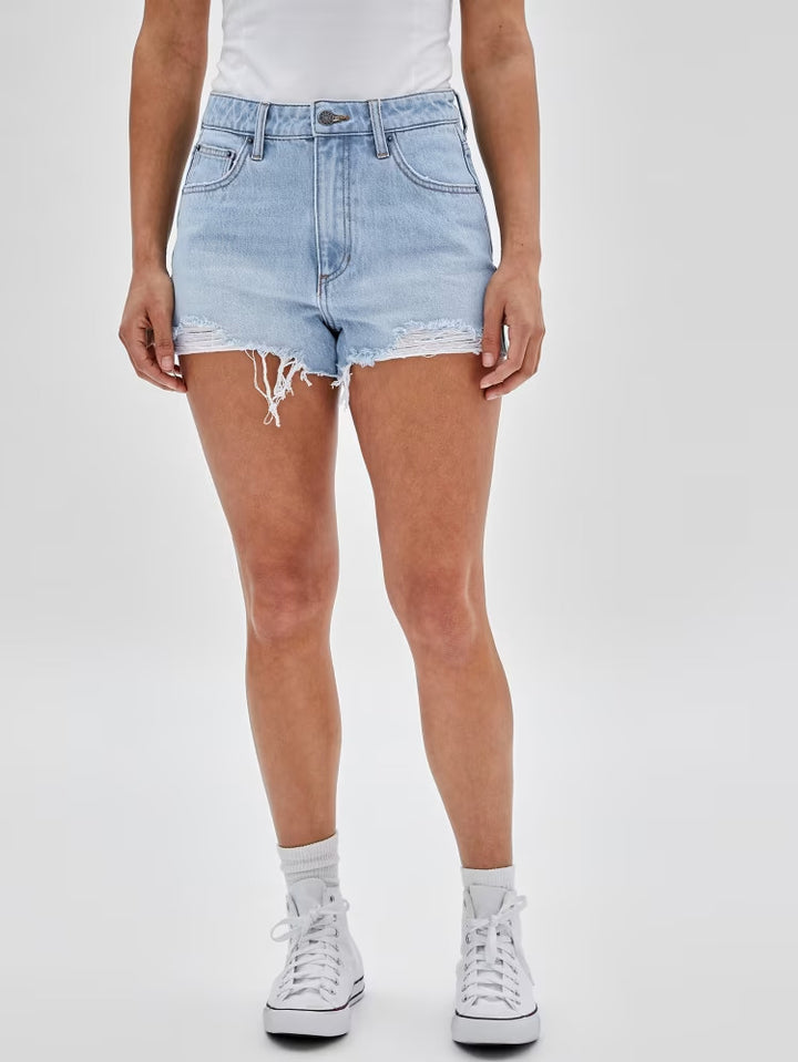 GUESS Originals Kit Destroyed Denim Shorts