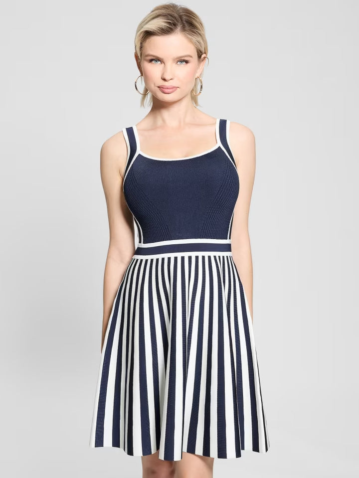 Guess Mirage Nautical Sweater Dress