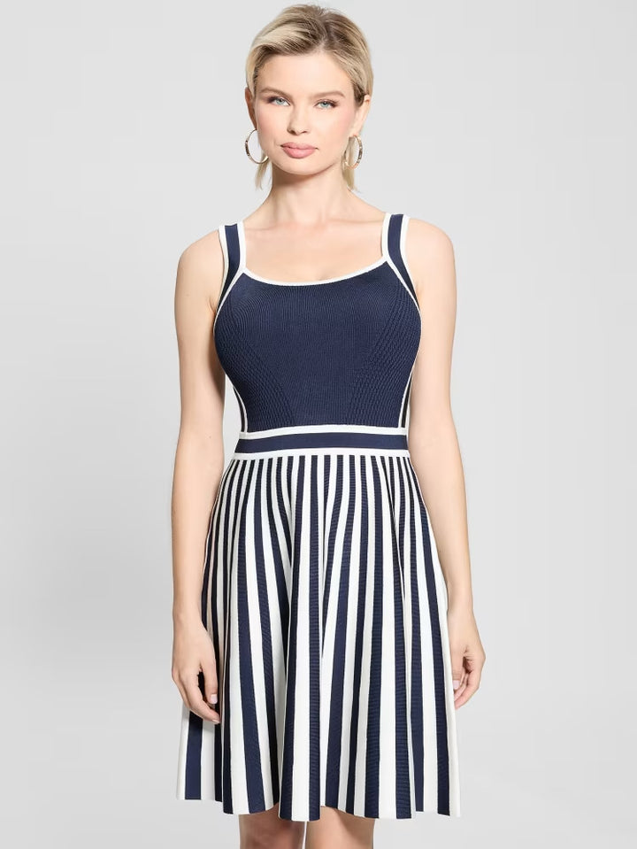 Guess Mirage Nautical Sweater Dress