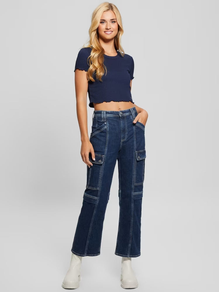 Guess Eco '80s Denim Cargo Pants