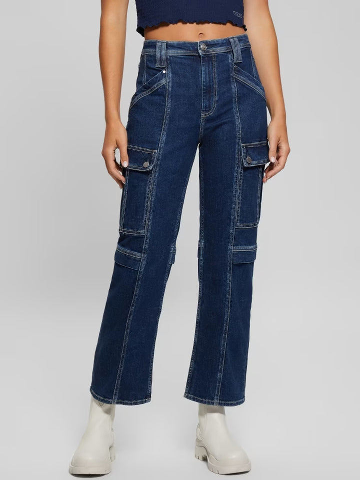 Guess Eco '80s Denim Cargo Pants