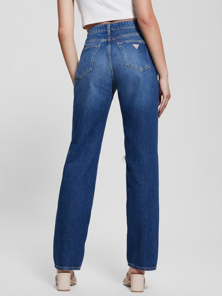Guess Eco Relaxed Straight Destroyed Jeans