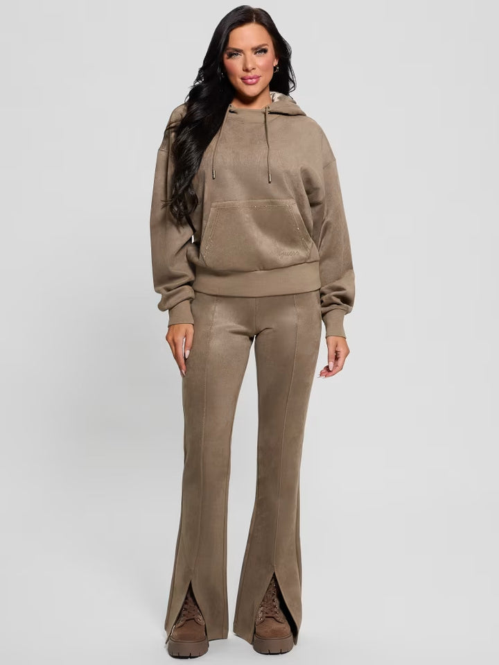 Guess Eco Sueded Scuba-Knit Pants