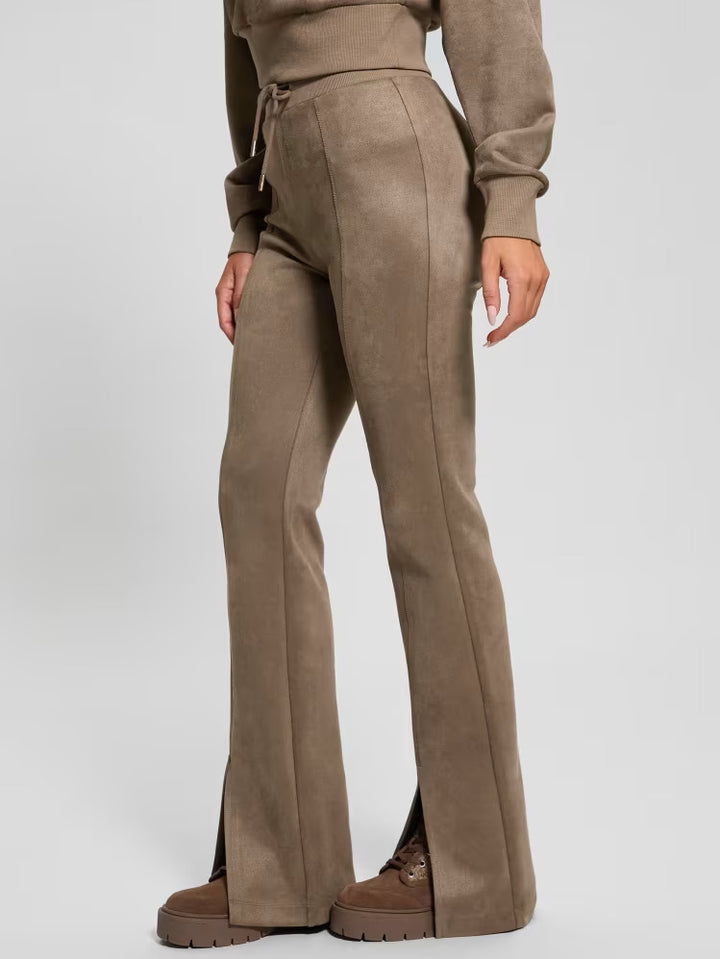Guess Eco Sueded Scuba-Knit Pants