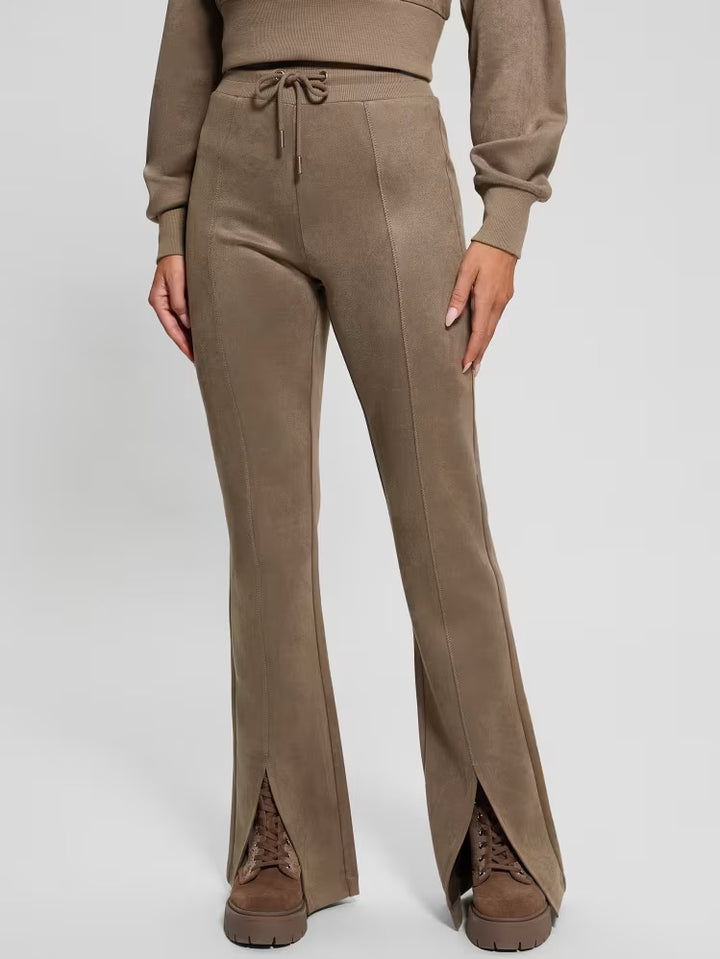 Guess Eco Sueded Scuba-Knit Pants