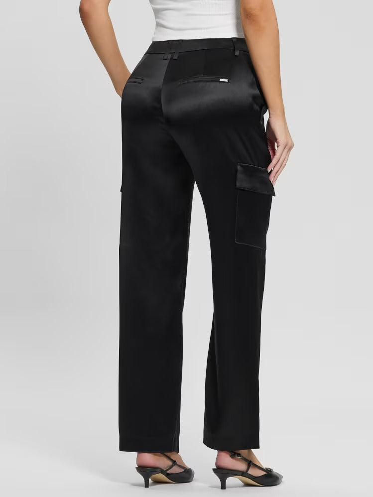 Guess Megan Cargo Satin Pants
