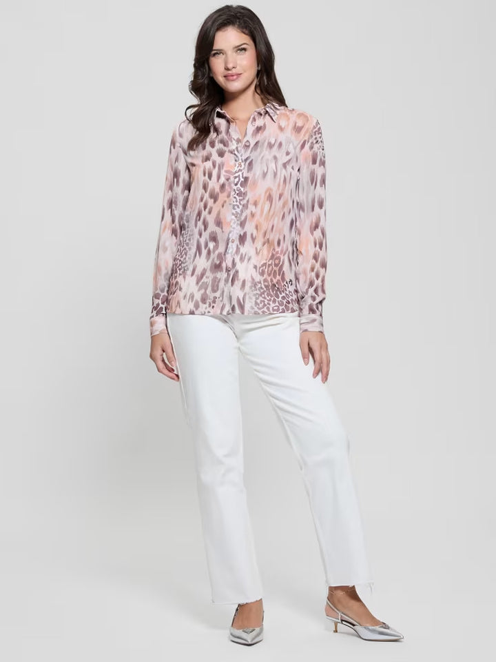 Guess Eco Clouis Printed Shirt