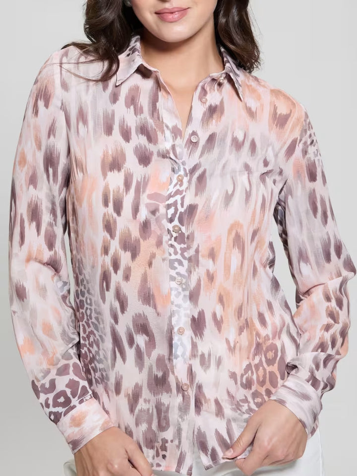 Guess Eco Clouis Printed Shirt