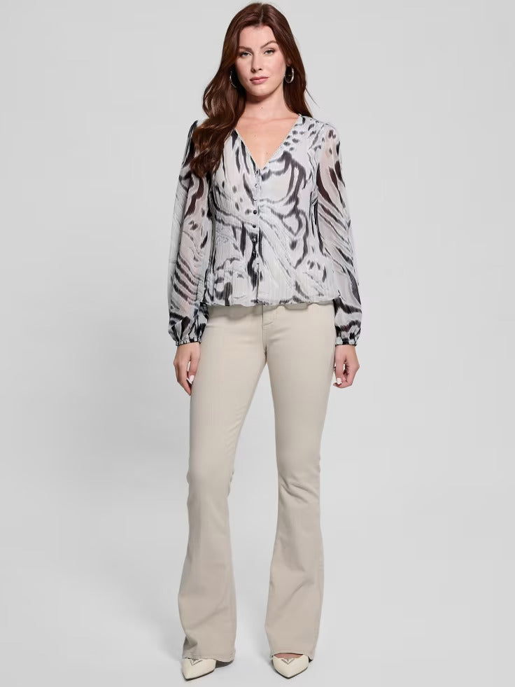 Guess Eco Yvette Pleated Top