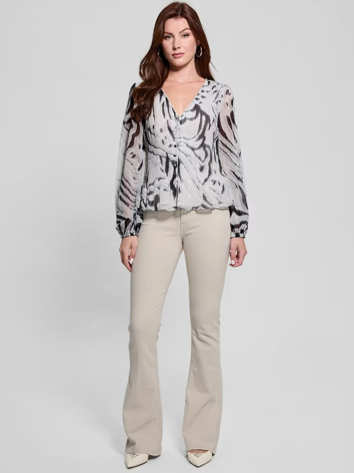 Guess Eco Yvette Pleated Top