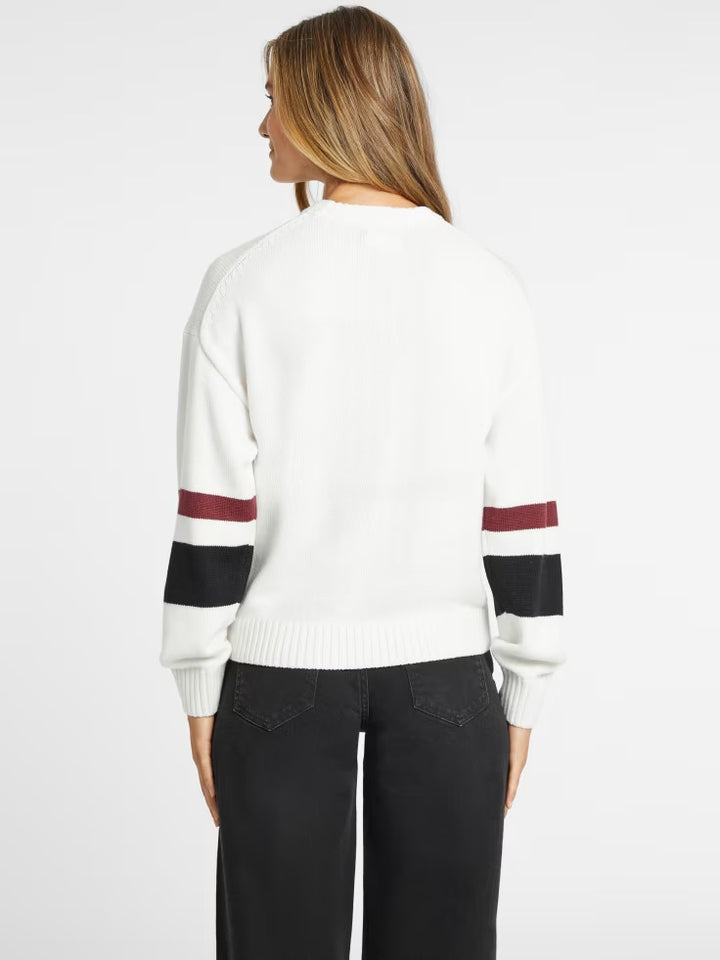 Guess Wool-Blend Logo Sweater