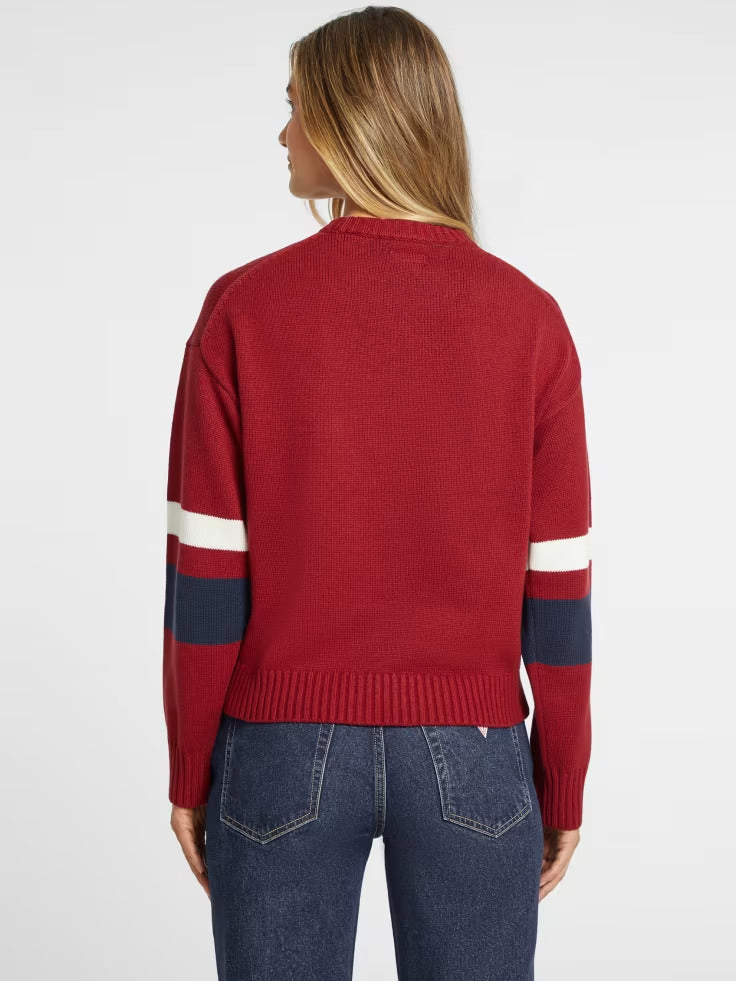 Guess Wool-Blend Logo Sweater