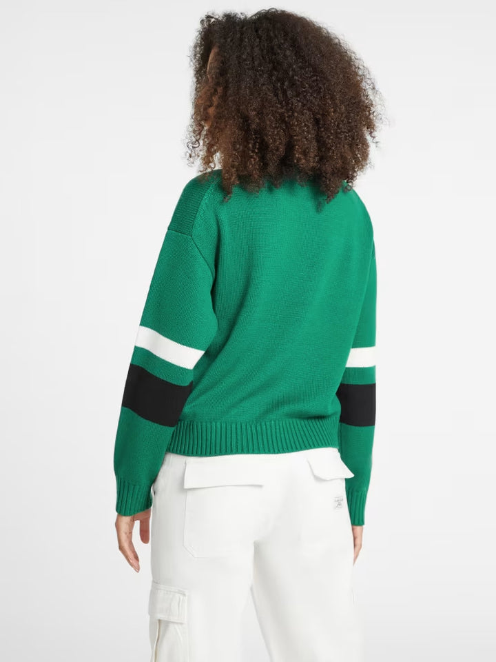 Guess Wool-Blend Logo Sweater