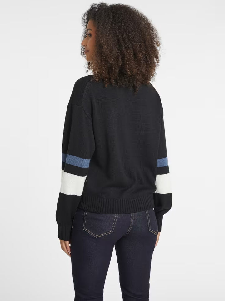 Guess Wool-Blend Logo Sweater