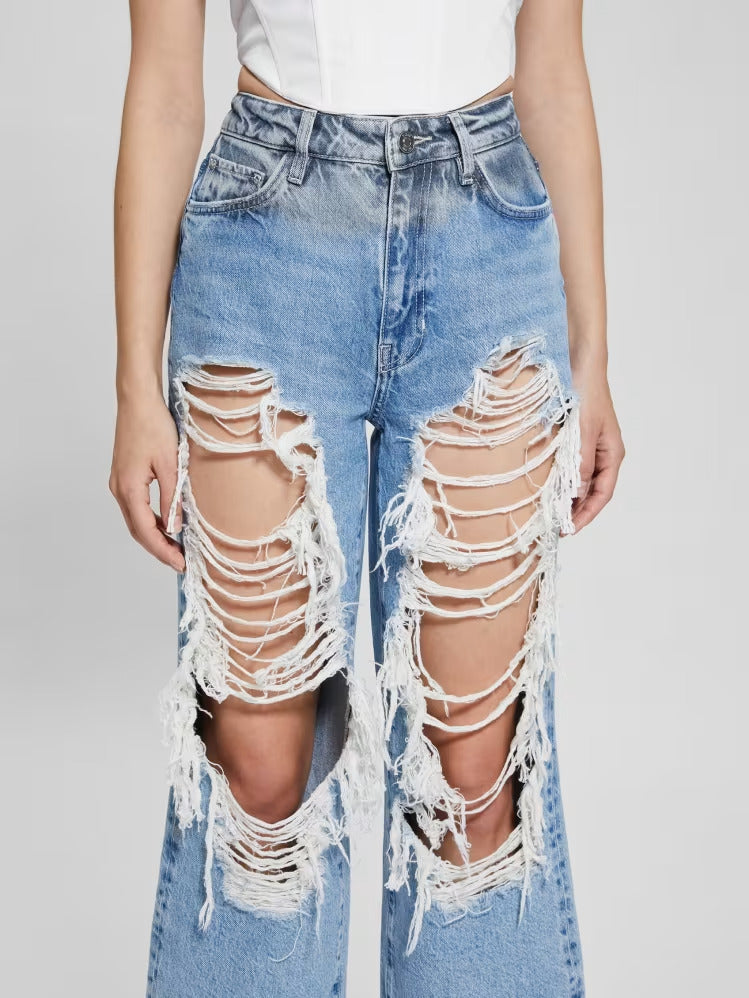 Guess 90s Ankle High-Rise Pants