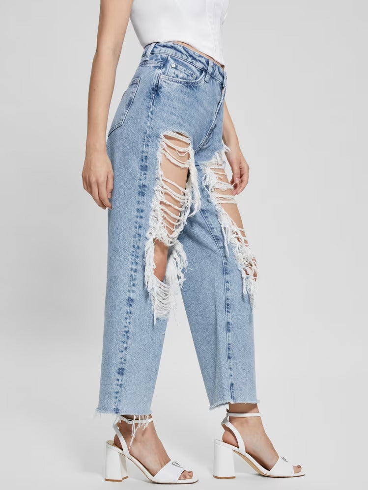 Guess 90s Ankle High-Rise Pants