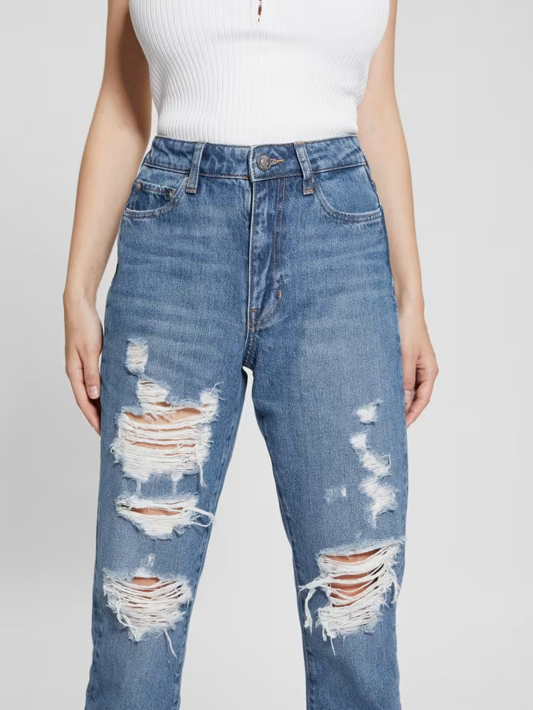 Guess It Girl Distressed Jeans